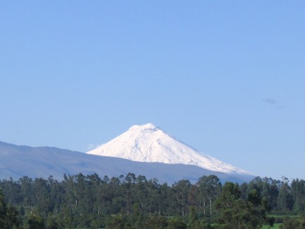 The majestic stratovolcano Cotopaxi